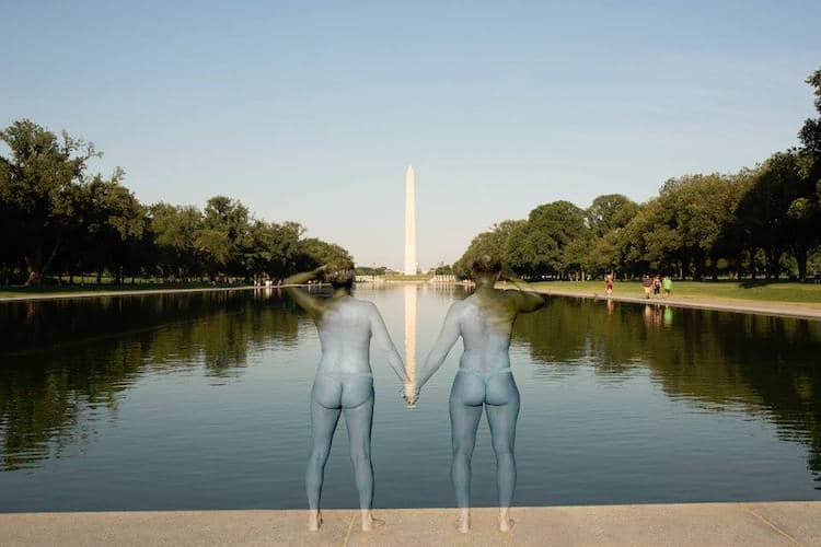 Incredible Body Painting By Trina Merry Blends Models Into Surroundings