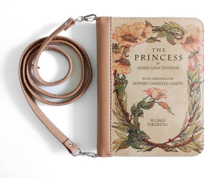 BAGatelle Studio: "The Princess " book clutch
