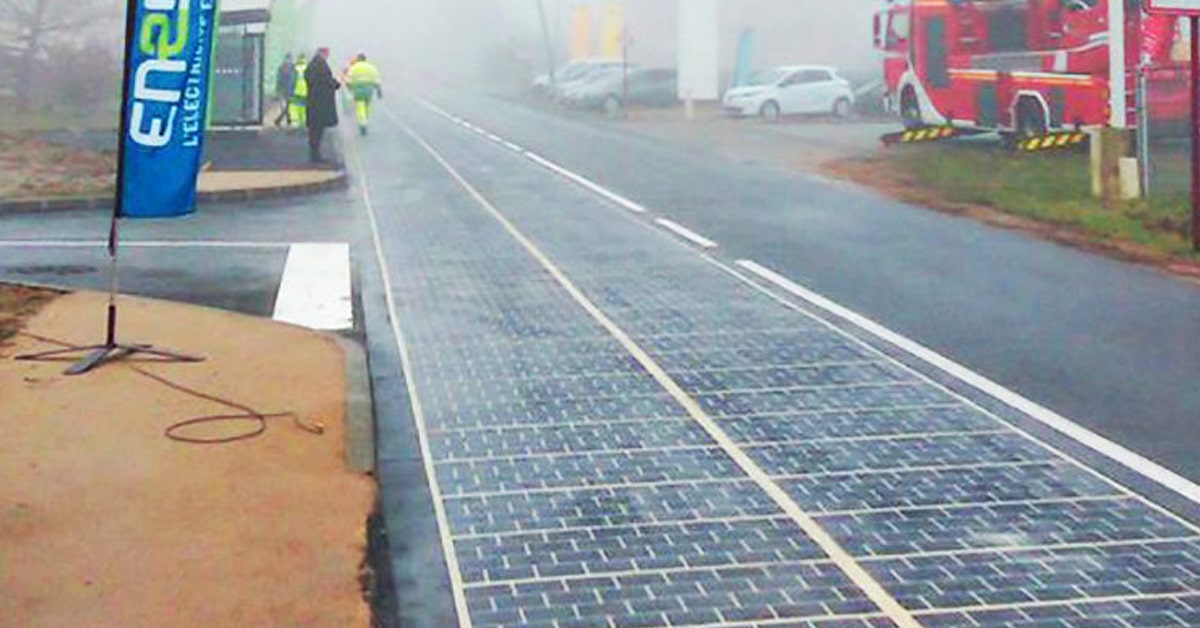 Solar Road in France Is the First of Its Kind in the Entire World