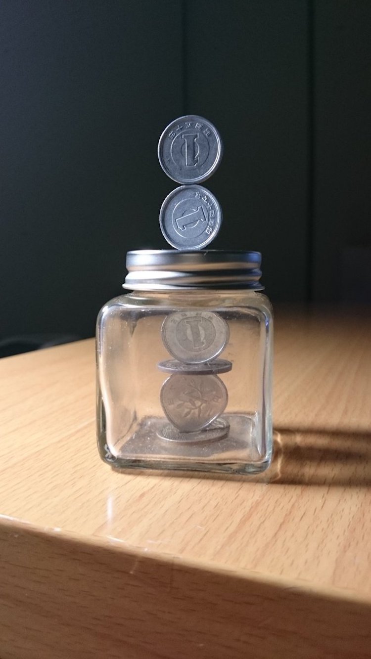Coin stacking by Tanu 