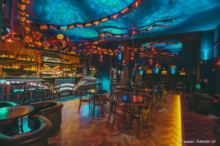 Steampunk Bar Invites Visitors Into An Underwater Abyss