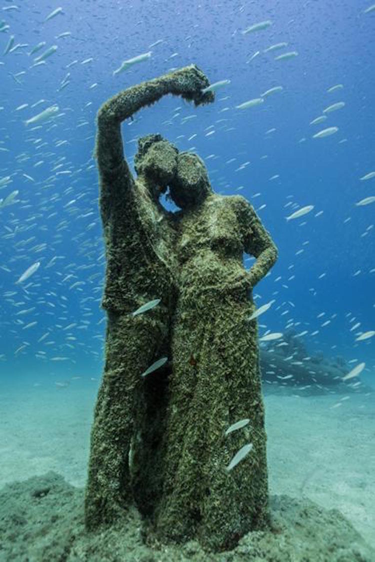 underwater museum jason decaires taylor museo atlantico lanzarote canary islands