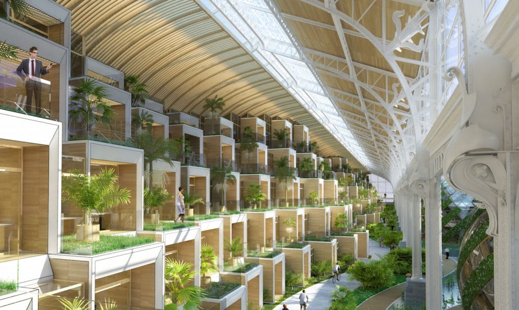 Crazy Conceptual Design For Biomimetic Eco Village In Belgium