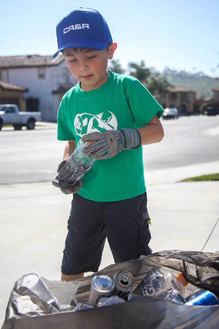 7-Year-Old Boy Starts Recycling Company