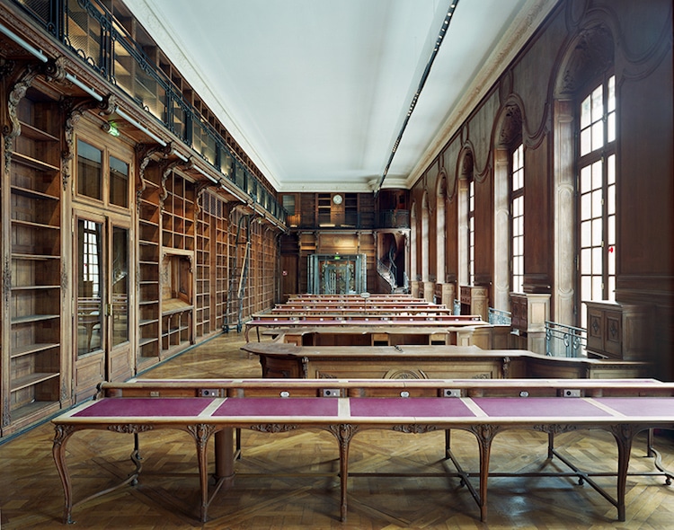 historic renovation of former national library of france gaudin