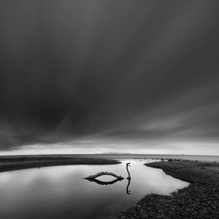 George Digalakis Surreal Nature Photography black and white minimalism landscape
