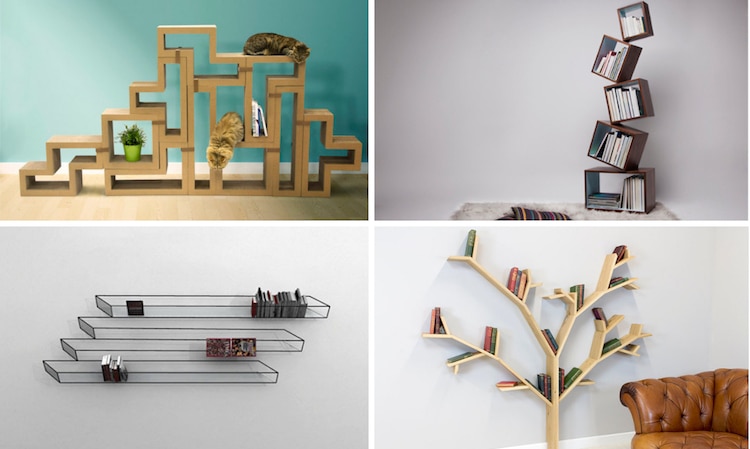 Creative Bookshelves And Unique Bookcases That Put A Spin On
