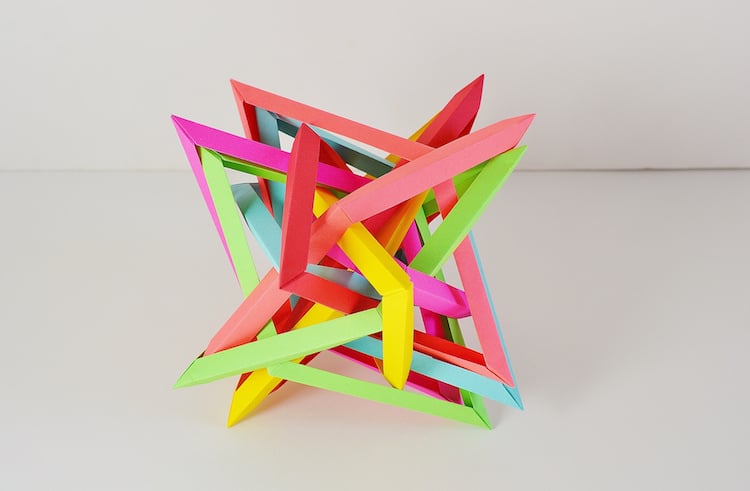 contemporary origami
