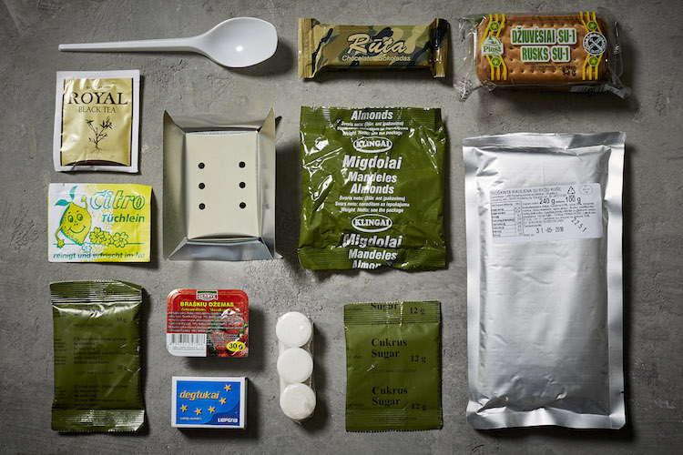 what troops eat in lithuania