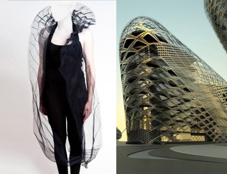 fashion inspired by architecture