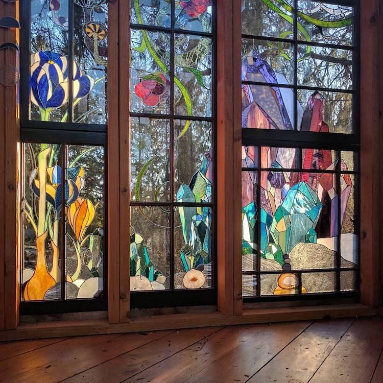 Stained Glass Cabin
