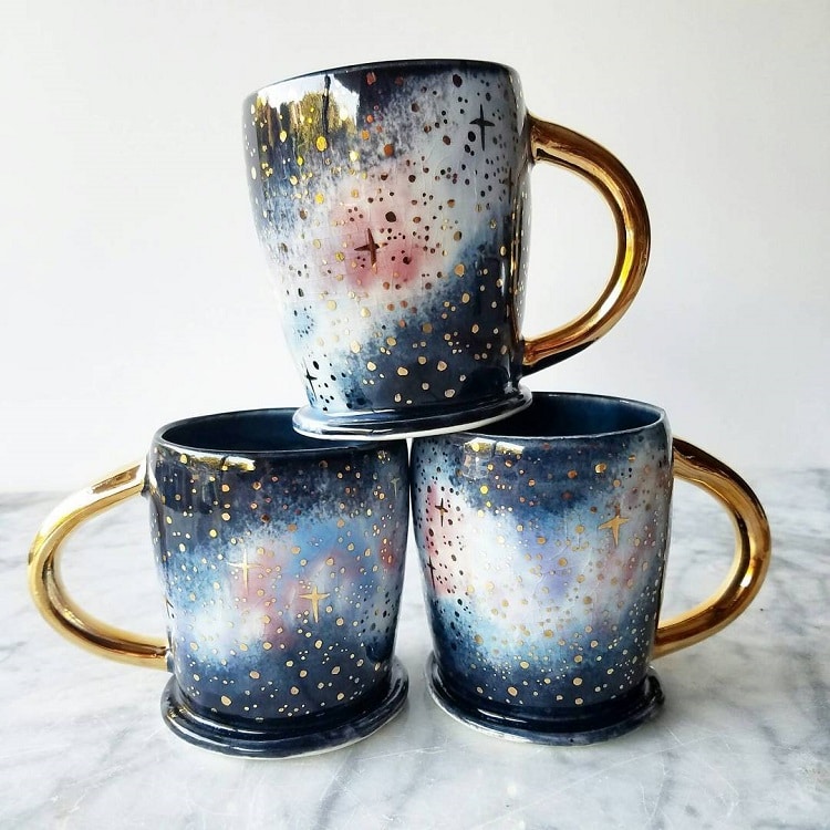 Custom Ceramic Coffee Mugs Doubles as Sculptural Works of Art