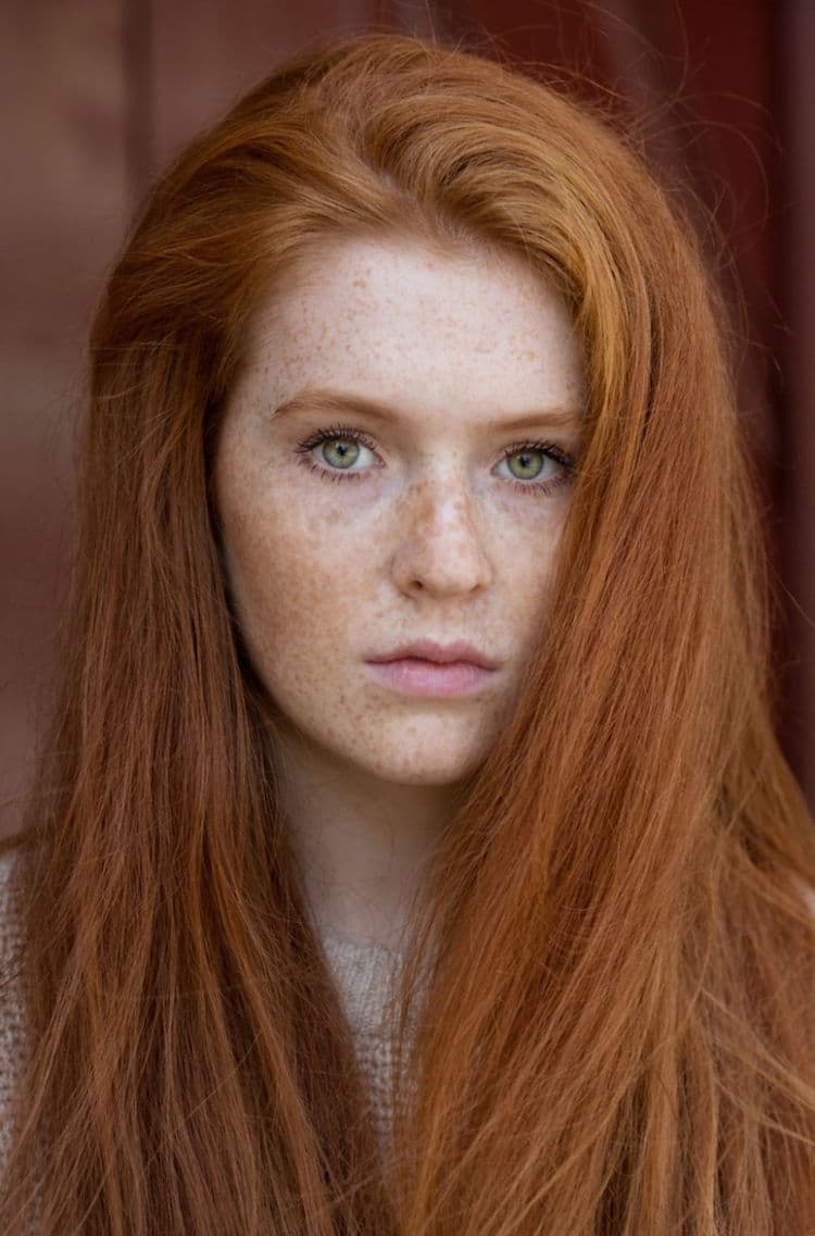 Most beautiful redhead in the world