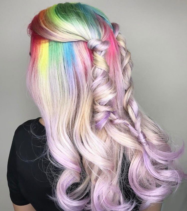 Unicorn Hair Trend is a Fantastical Way to Celebrate the Colors of Spring