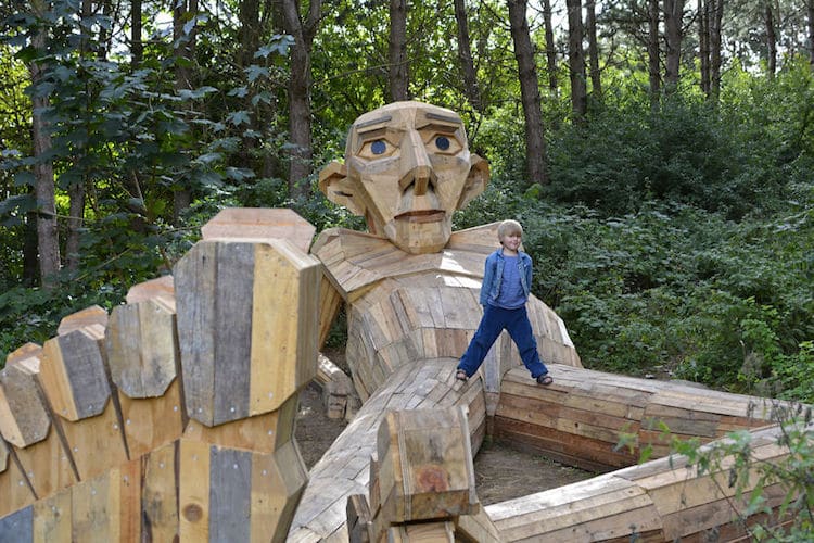 Αποτέλεσμα εικόνας για The Six Forgotten Giants - Recycle Sculpture