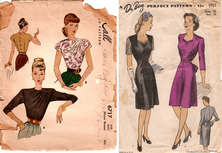 Free Vintage Sewing Patterns