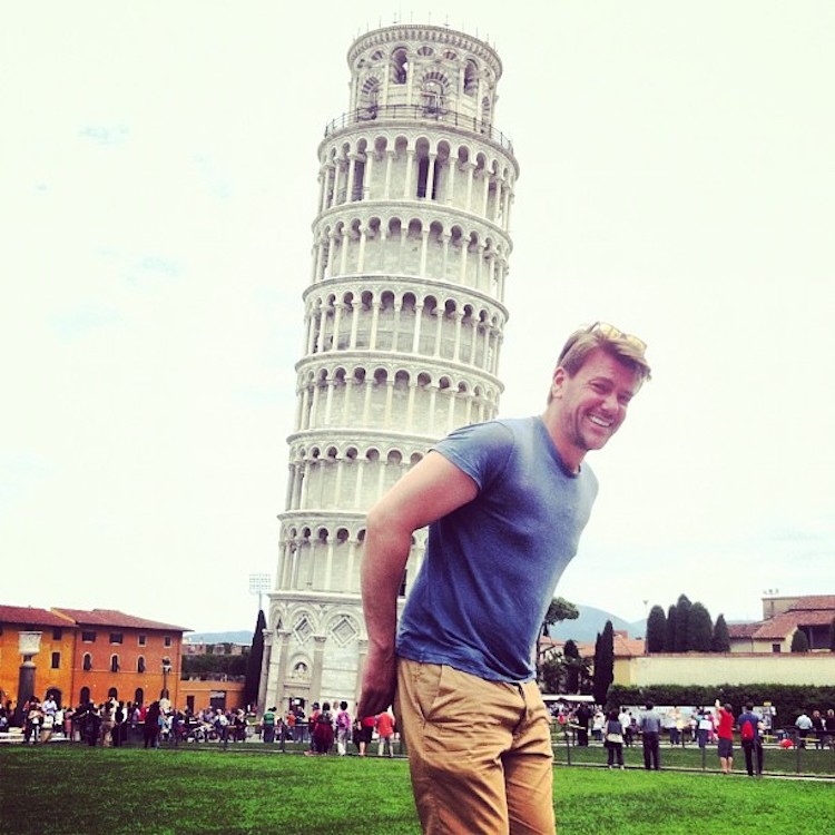 Leaning Tower of Pisa Tourist Pictures