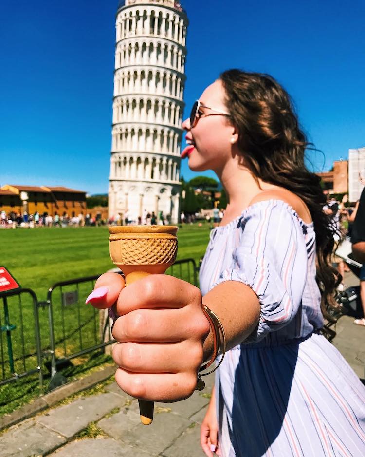 Creative Leaning Tower of Pisa Pictures Tourist Photos