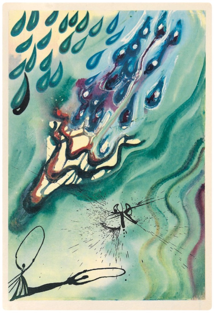 Salvador Dalí's Illustrated Edition of "Alice in Wonderland" Reissued