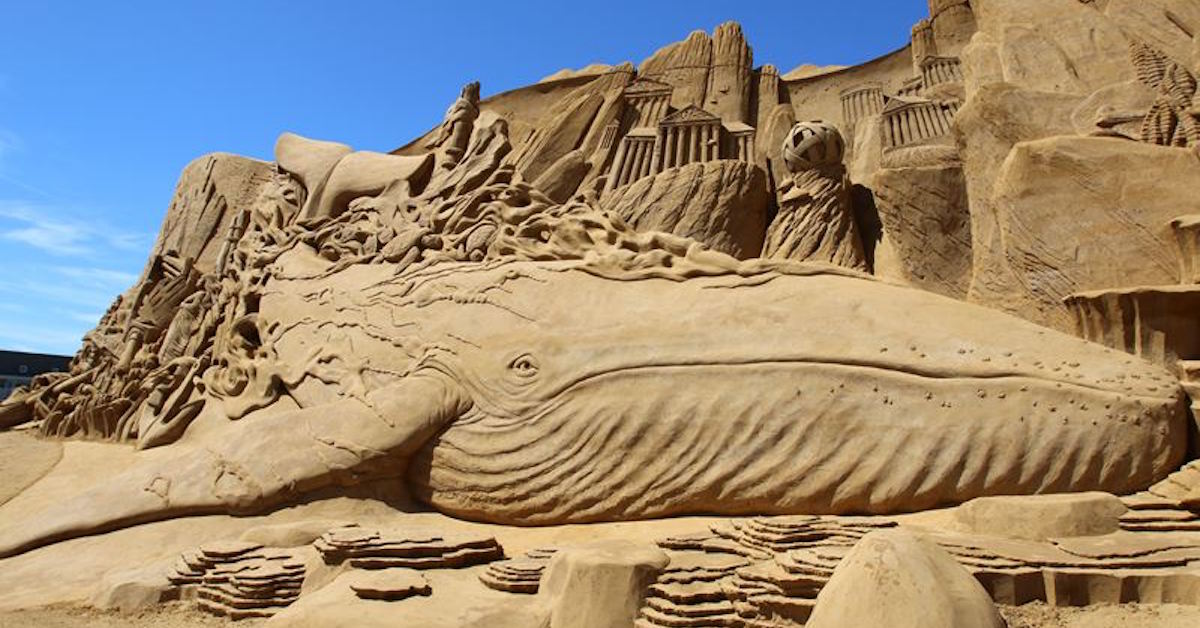 Sand Sculpture Festival Presents SeaThemed Sand Sculptures