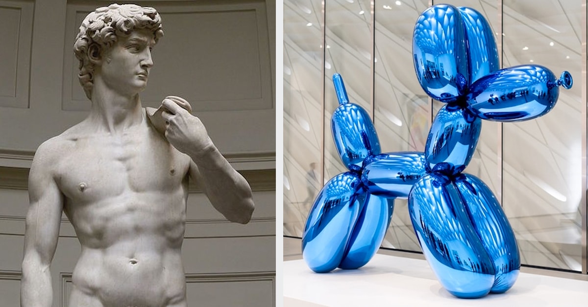 15 Famous Sculptures In History From Michelangelo To Jeff Koons