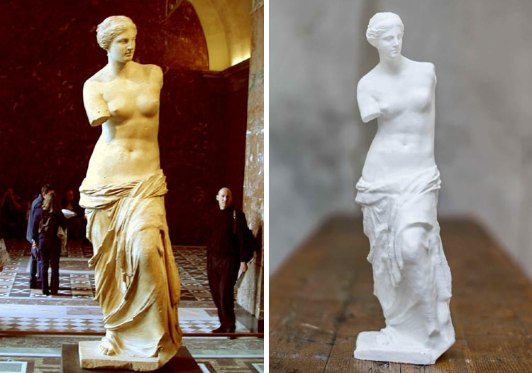 Free 3D Scans Famous Art Sculptures and Statues Scan the World Venus de Milo