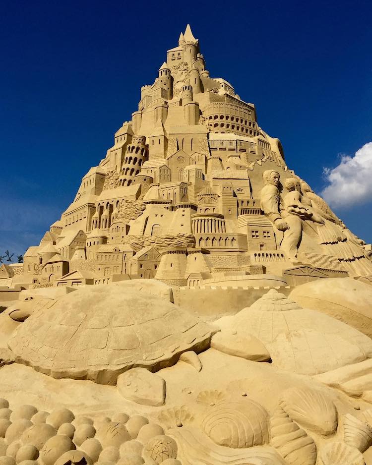 World's Tallest Sandcastle