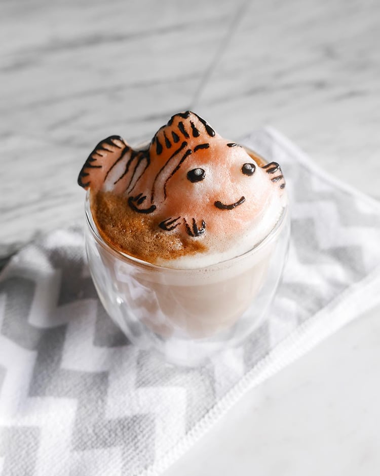 Self Taught 17 Year Old Whips Up Adorable 3d Latte Art