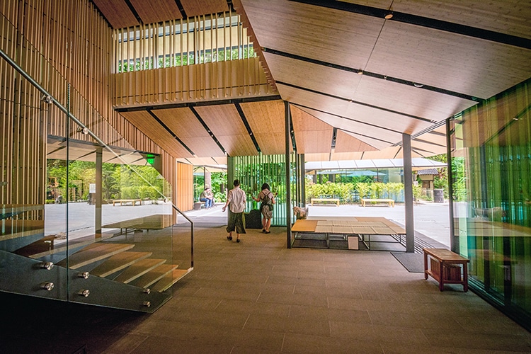 Portland Japanese Garden Cultural Village by Kengo Kuma