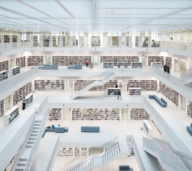 Open Space City Library Stuttgart