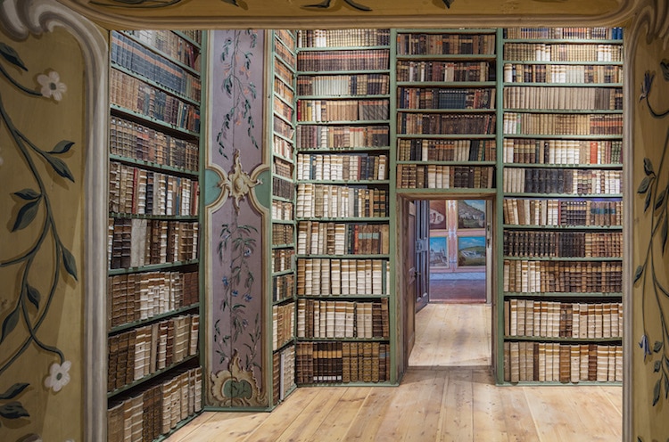 St. Peter's Abbey library austria