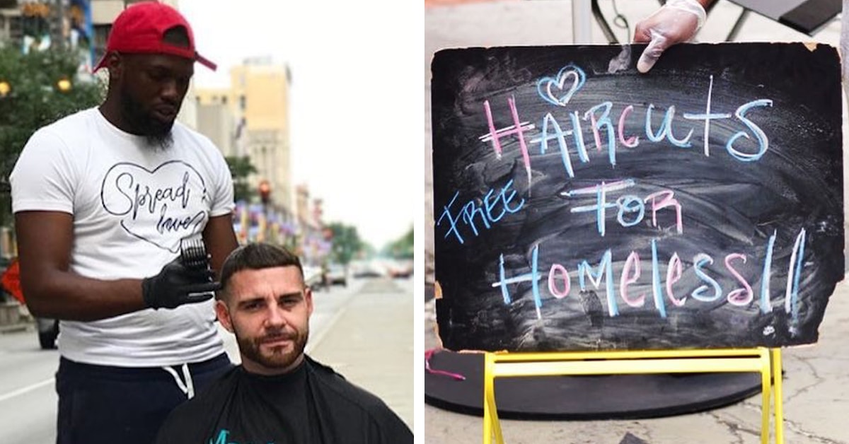 Philadelphia Based Barber Offers Free Haircuts For The Homeless