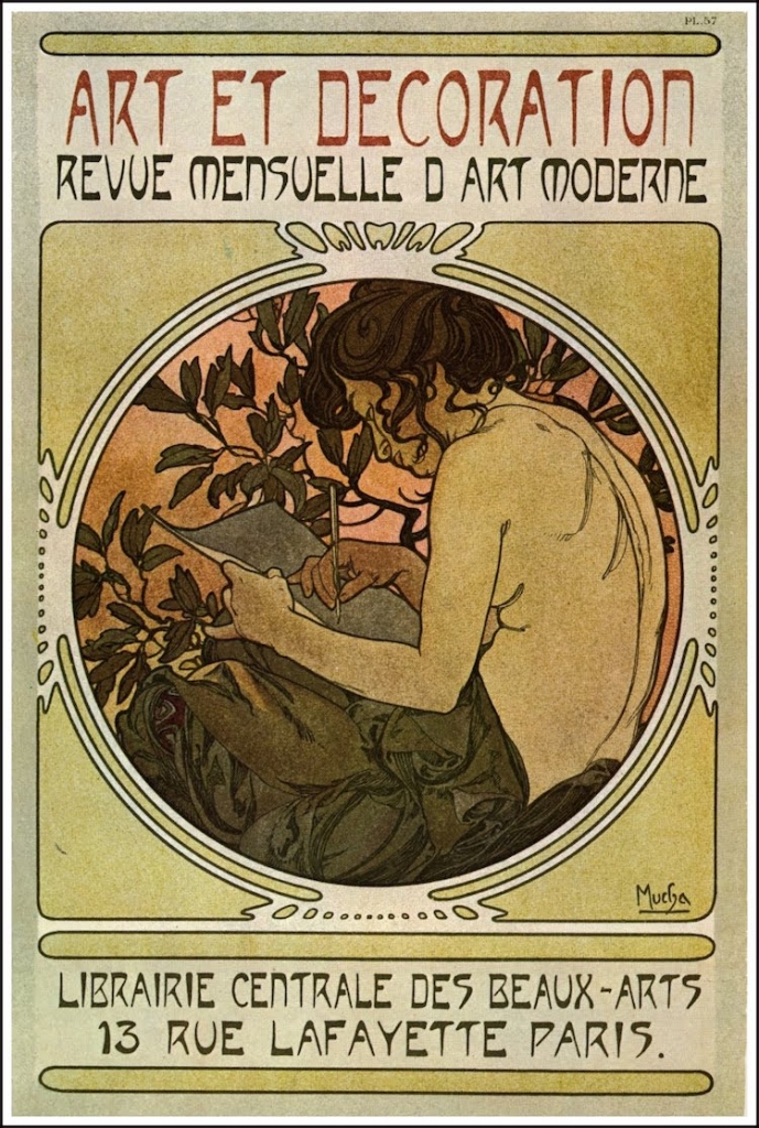 Alphonse Mucha la mente detrás de los carteles art nouveau