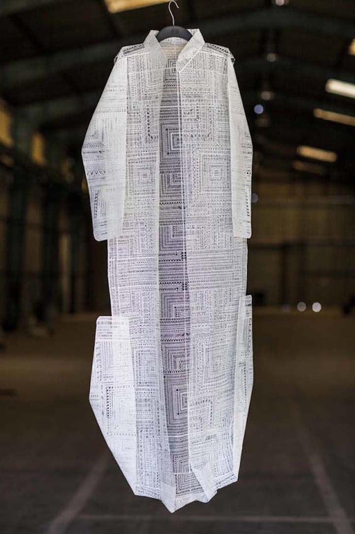Paper Cut Clothing by Stratis Tavlaridis