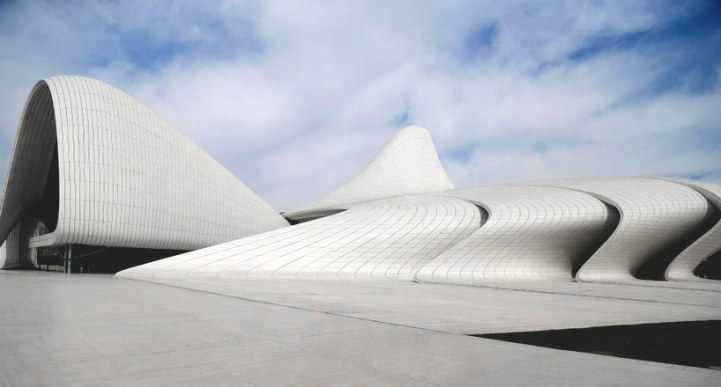 Zaha Hadid's Fluid New Cultural Center For Azerbaijan