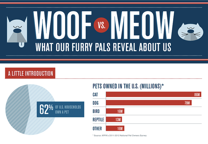 Infographic Dog People Vs Cat People