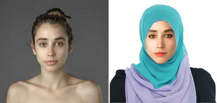 Woman Had Her Face Photoshopped In 25 Countries To Compare Beauty