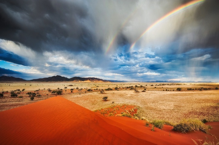 21 Glorious Photos Of Double Rainbows Around The World