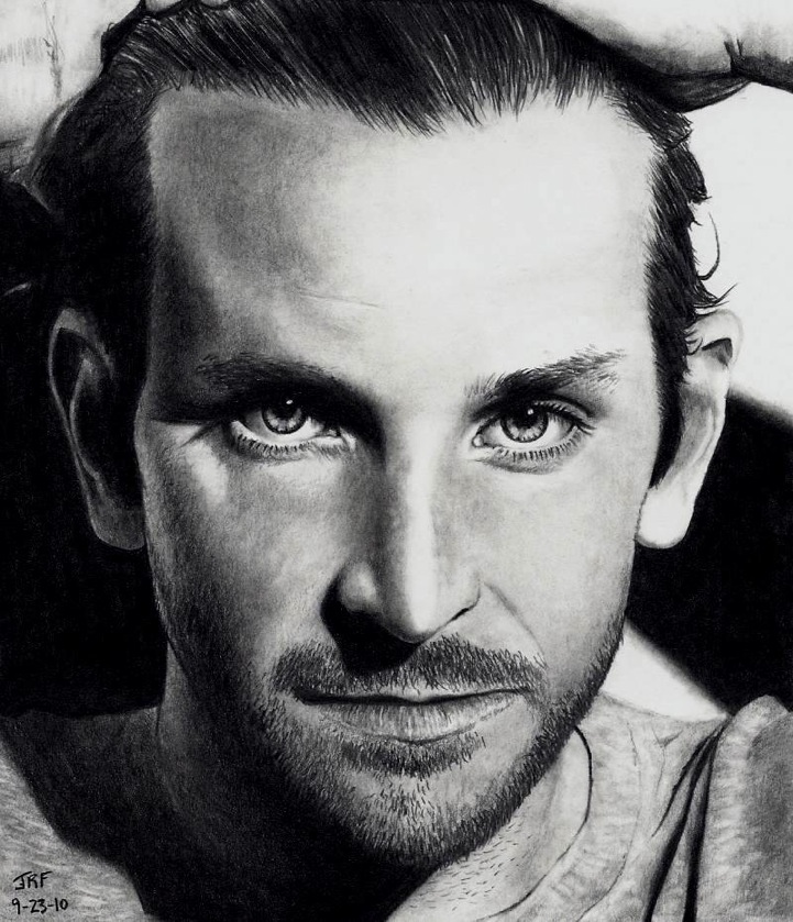 Photorealistic Celebrity Pencil Drawings