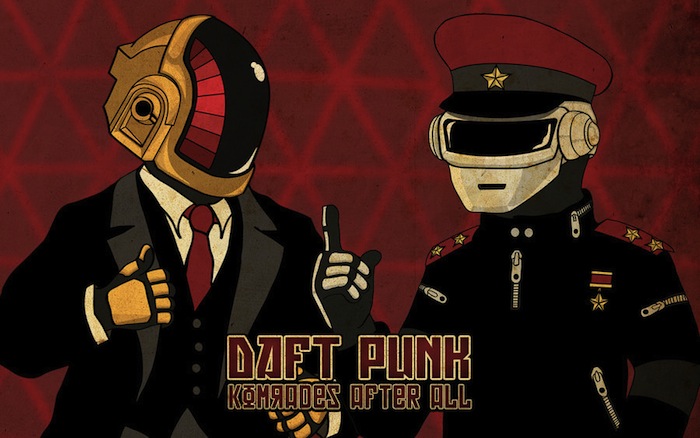 15 Awesome Daft Punk Digital Artworks