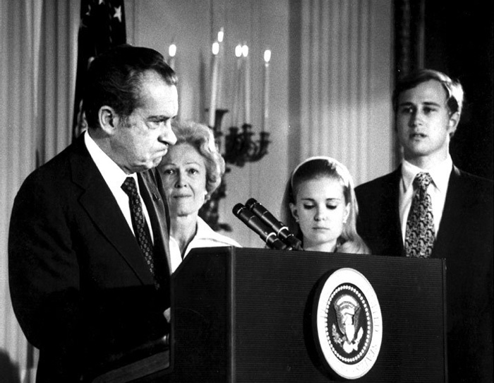 Image result for President Richard M. Nixon Resigns, Washington, D.C., August 1974