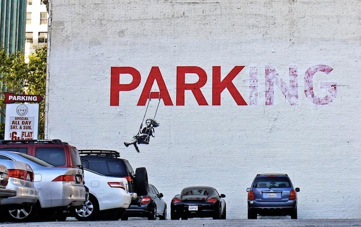 banksy famous street artist