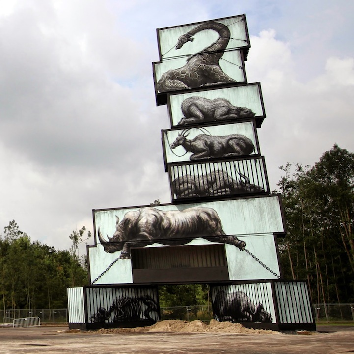 roa street artists urban street art