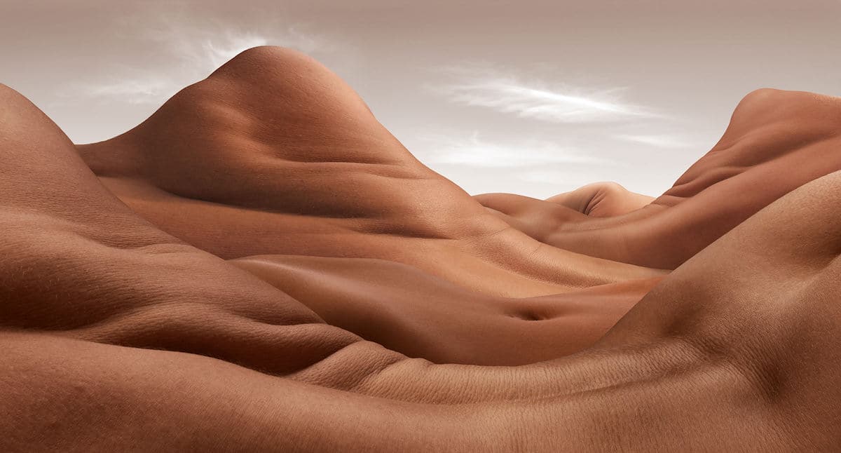 Surreal Landscapes Made from Body Parts