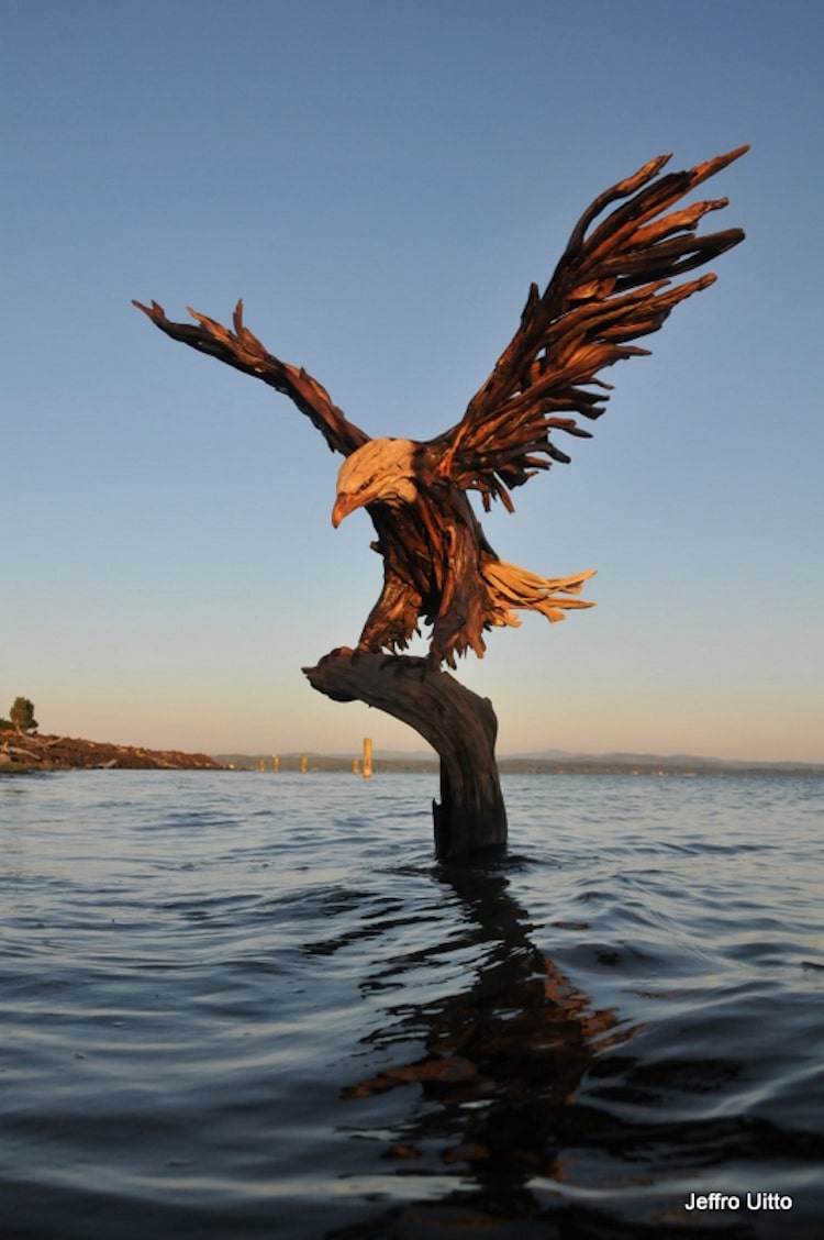 Jeffro Uitto Driftwood Sculpture