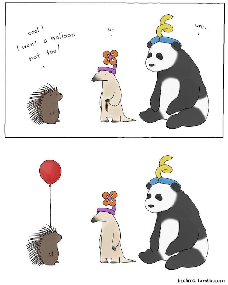 Liz Climo Animal Comics Illustration