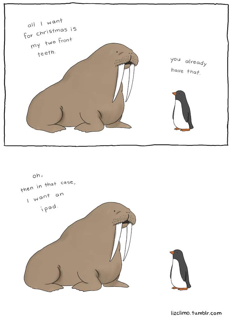 Liz Climo Animal Comics Illustration