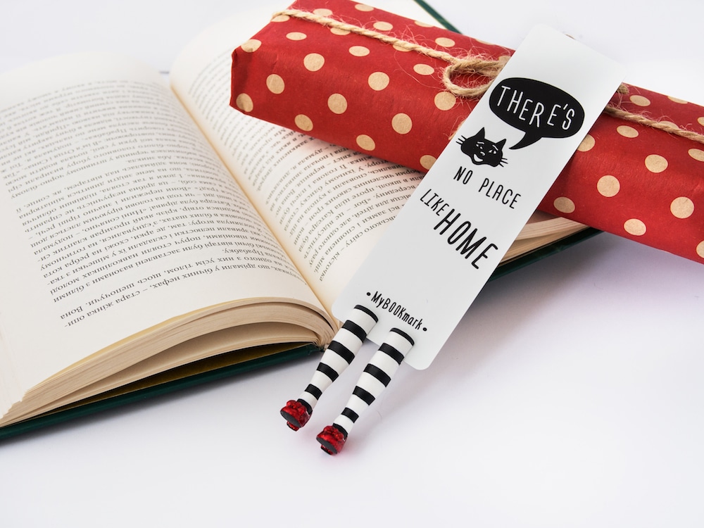 Hand Drawn Red Mushroom Bookmark Witchy Unique Bookmark