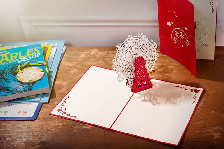 Create a pop-up card