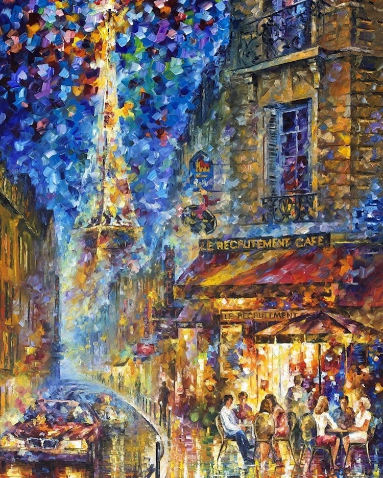 Leonid Afremov Paintings Impressionism